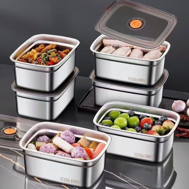 Vacuum-Seal Food Container