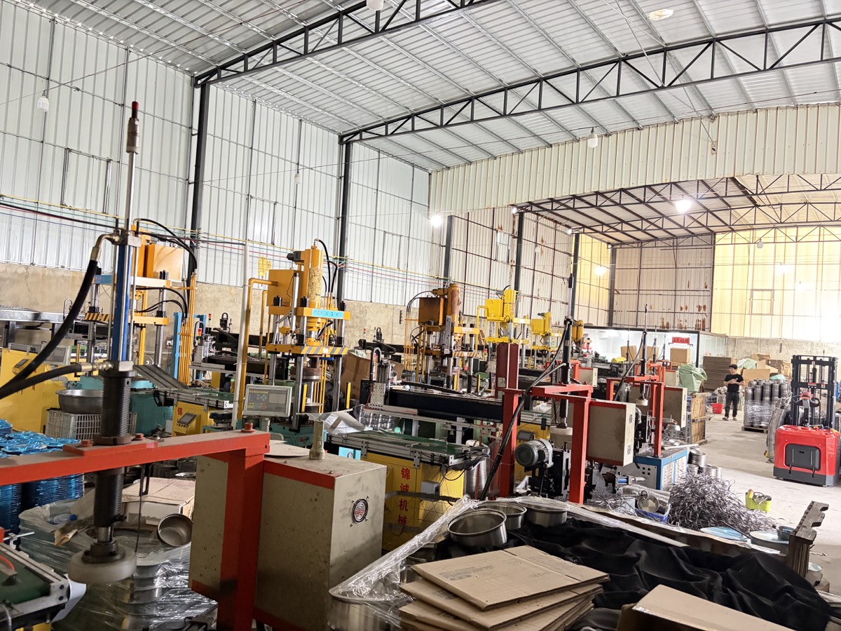 Press shop floor
