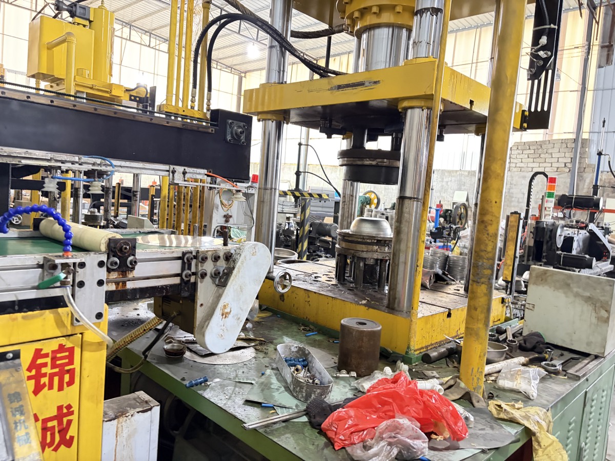 Press station and tooling
